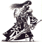 An Eldar Warlock,